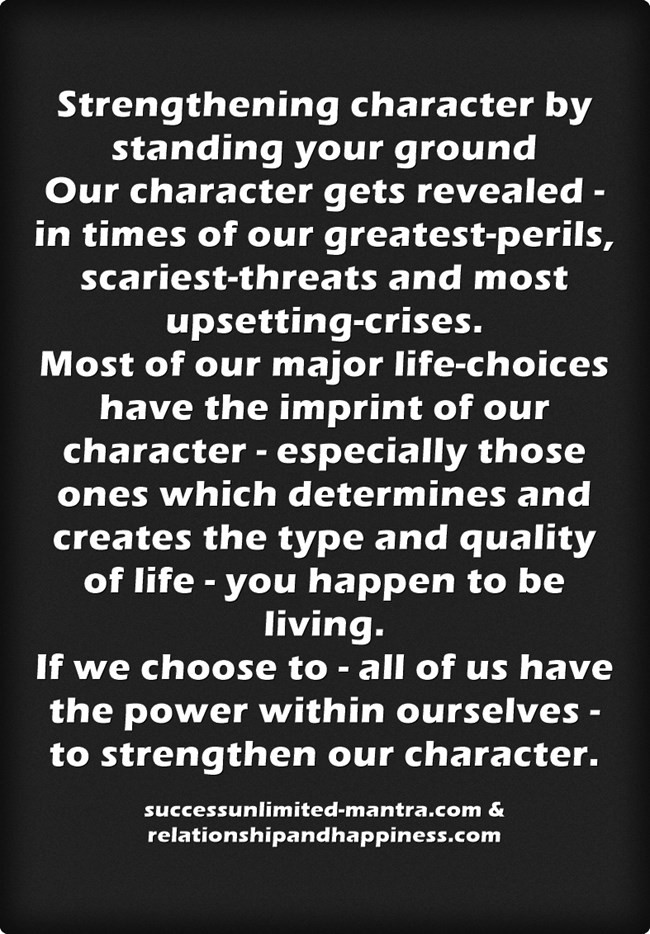 strengthening-character-by-standing-your-ground-our